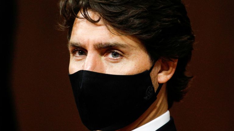 Le premier ministre du Canada, Justin Trudeau