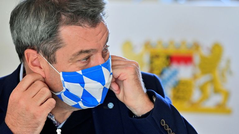 Markus Soder, le premier ministre bavarois, est considéré comme charismatique et décisif