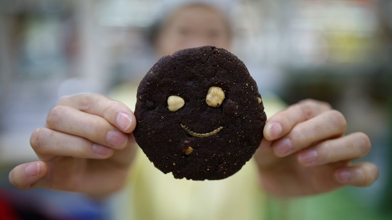 Un cookie aux vers de farine disponible en Corée du Sud