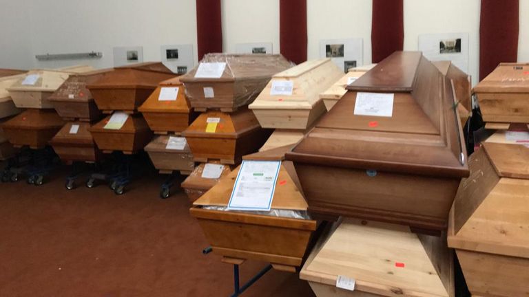 Un crématorium dans la ville allemande de Meissen