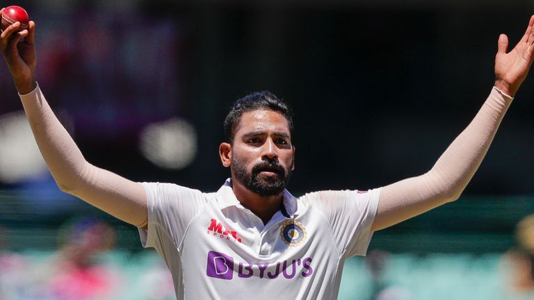L'Inde Mohammed Siraj s'est plaint d'avoir été victime d'abus deux jours consécutifs