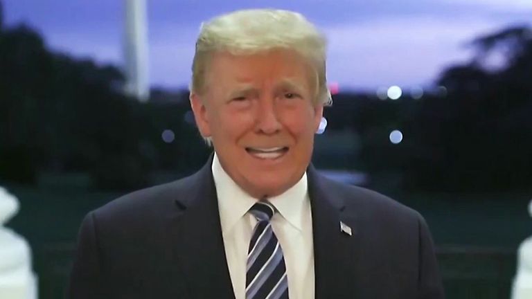 Le retour triomphant de Donald Trump à la Maison Blanche - et son message selon lequel le coronavirus ne devrait pas dominer la vie des gens - est en contradiction avec les expériences de nombreux Américains.