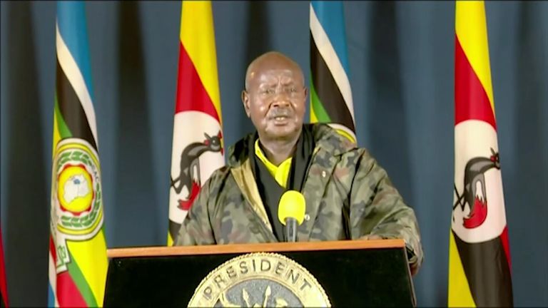 Président Yoweri Museveni