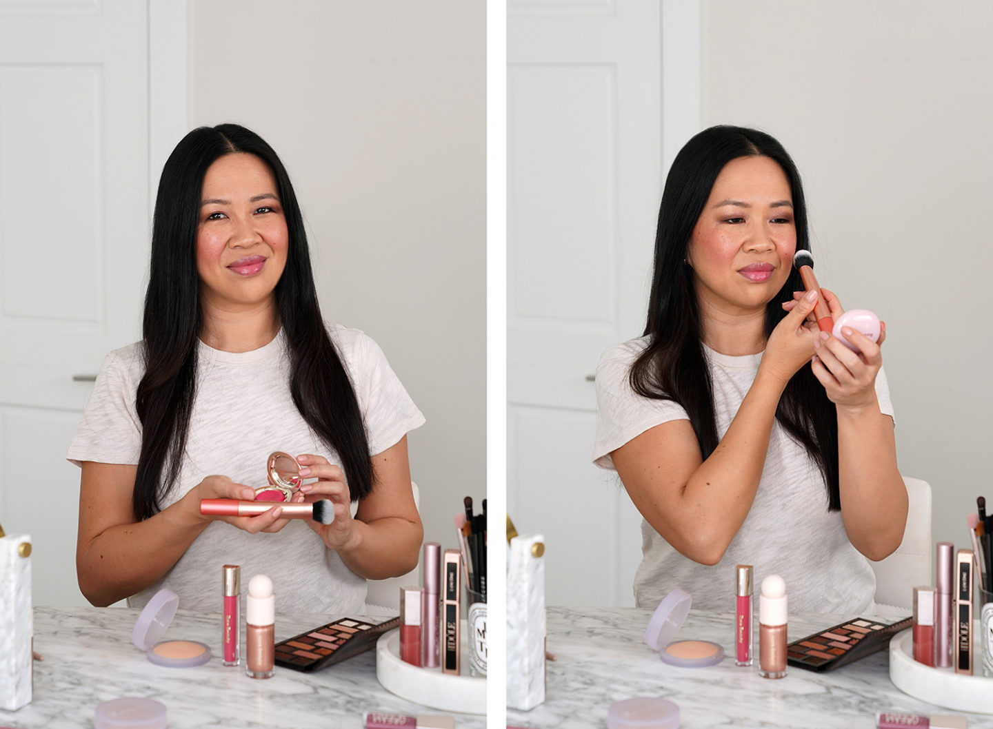Rare Beauty Nearly Rose Baume et Crème Blush