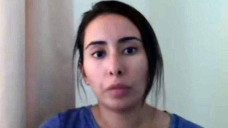 Sheikha Latifa al Maktoum est portée disparue.  Crédit: Détenu à Dubaï