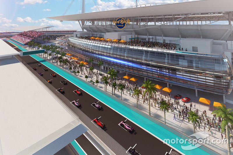 Rendu de piste de Miami