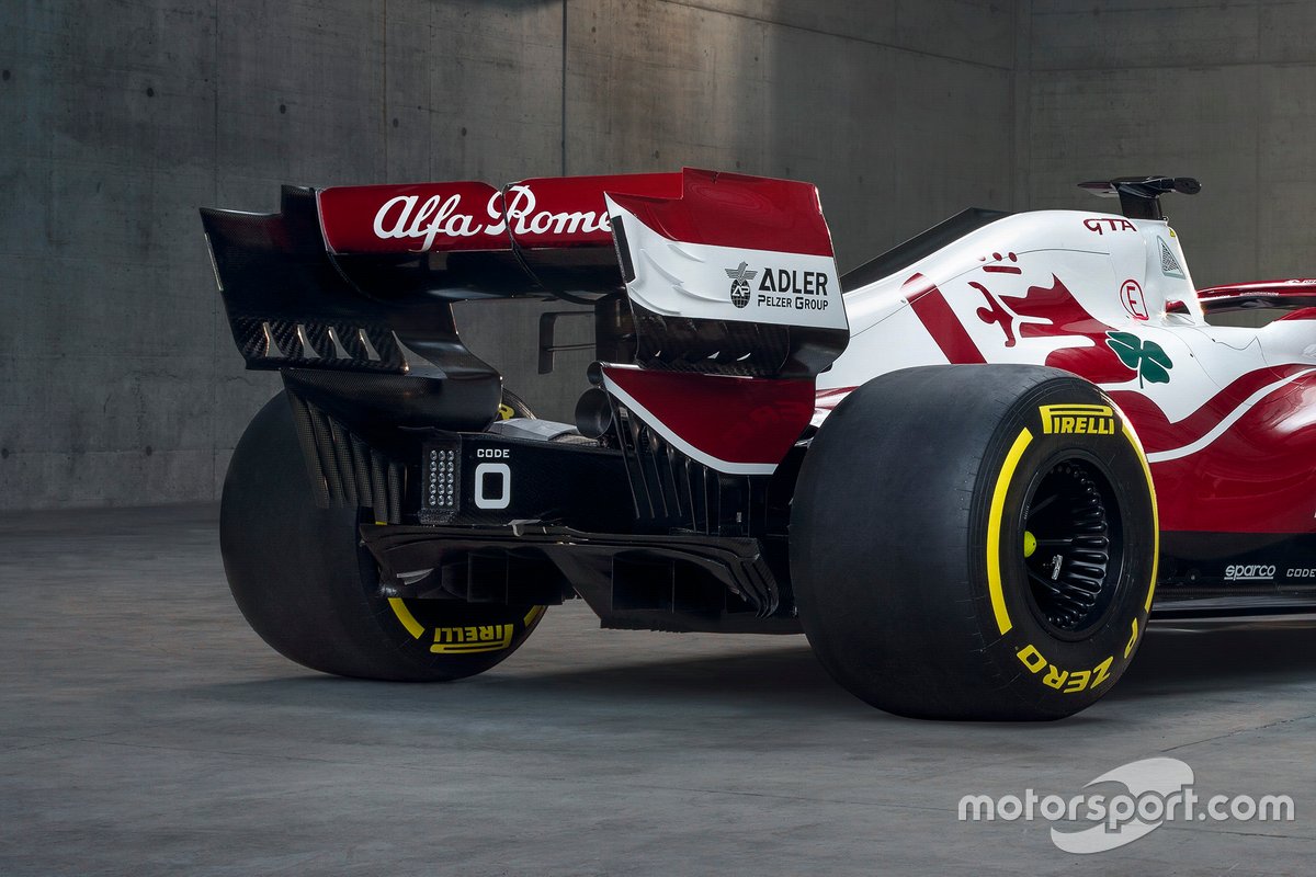 Alfa Romeo Racing C41 arrière