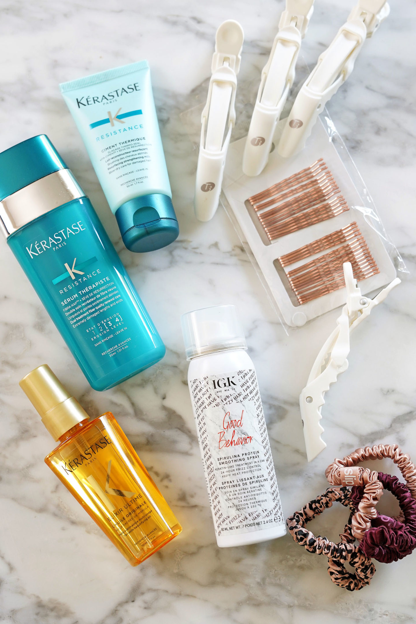 Sephora Haul Hair Care Kerastase Primers, IGK Good Behavior, Clips T3