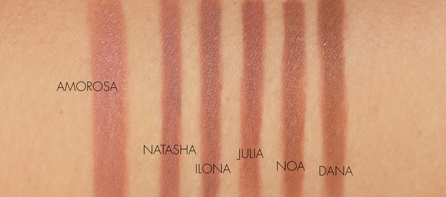 Natasha Denona I Need a Nude Lip Pencil Swatches