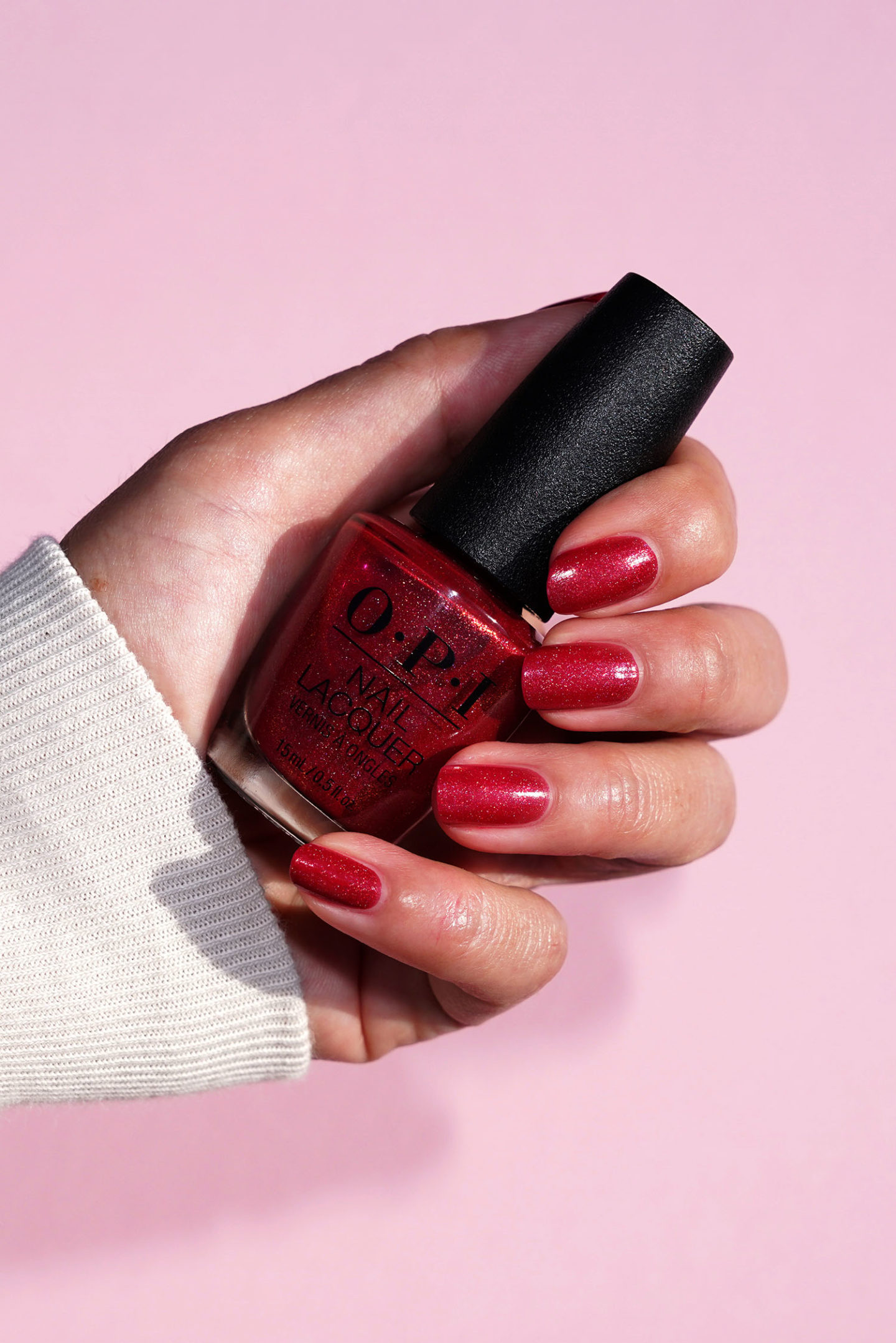 OPI Je suis vraiment une actrice Swatch de vernis à ongles