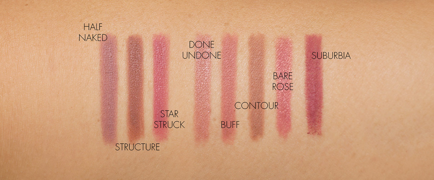 Pat McGrath Permagel Ultra Lip Pencil Swatches