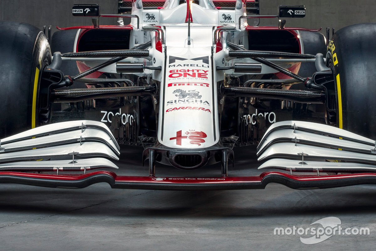Nez avant Alfa Romeo Racing C41