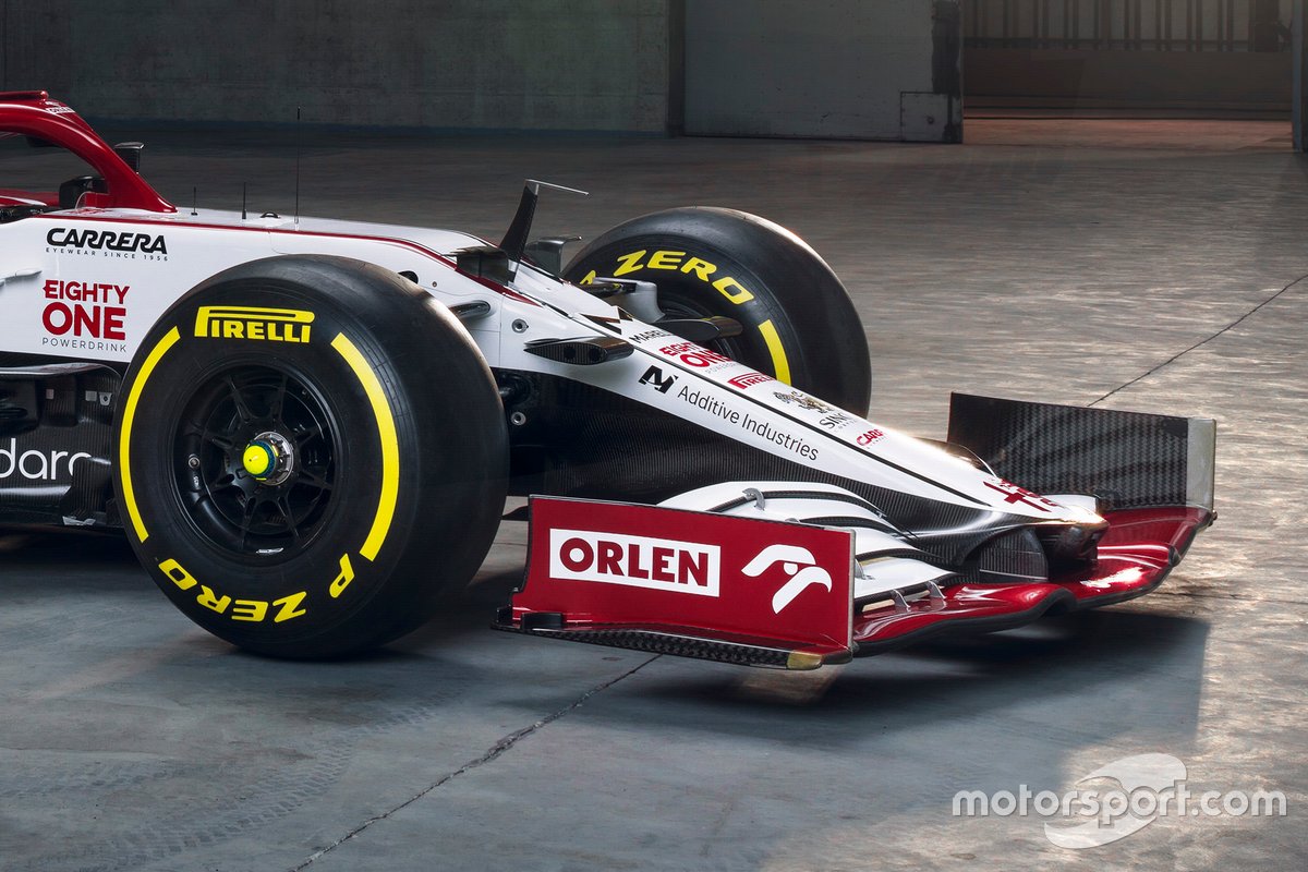 Aileron avant Alfa Romeo Racing C41