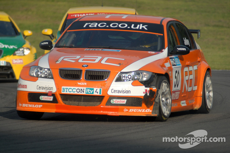 Stephen Jelley au volant d'une BMW WSR en 2008