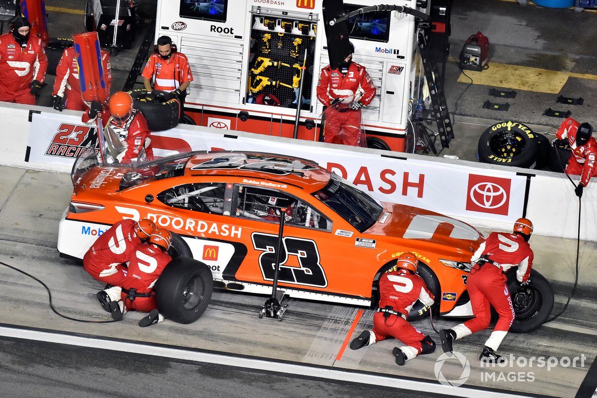 Bubba Wallace, 23XI Racing, Toyota Camry DoorDash