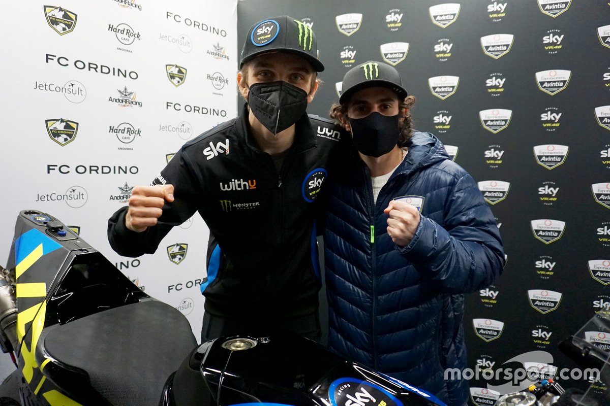 Luca Marini et Enea Bastianini, Esponsorama Racing 