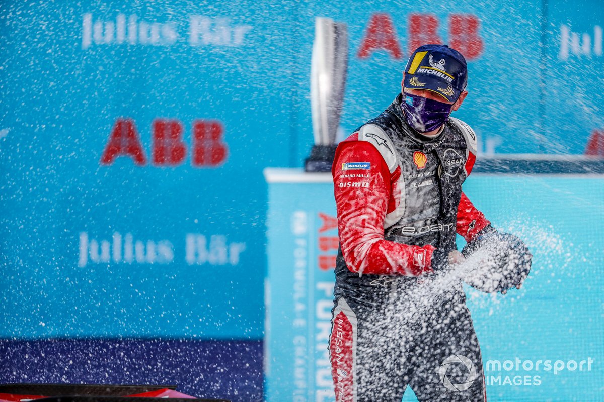 Oliver Rowland, Nissan e.Dams, 1ère position