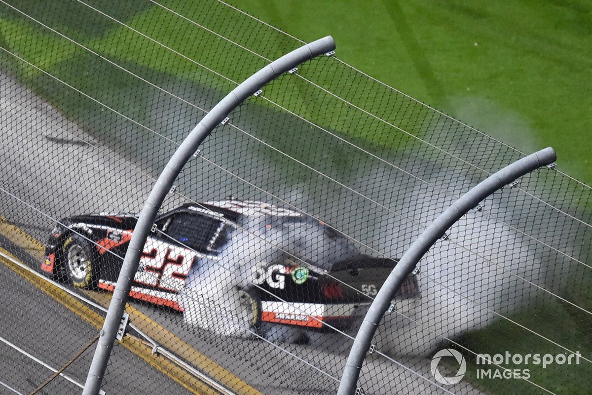 Vainqueur de la course Austin Cindric, Team Penske, Ford Mustang Verizon 5G