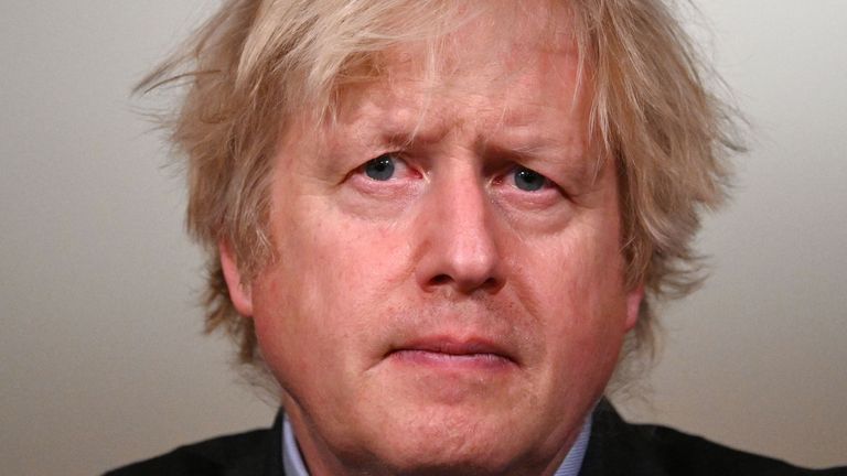 Premier ministre Boris Johnson