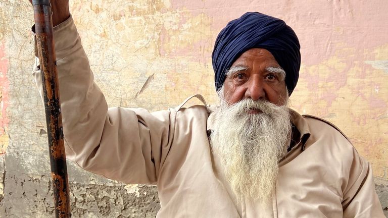 Sardar Sandhu Singh parle à Sky News des manifestations d'agriculteurs en Inde