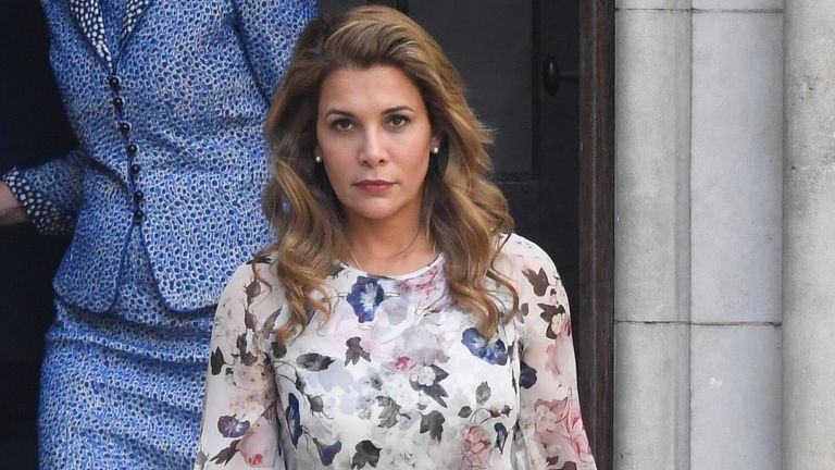 La princesse Haya a eu une bataille judiciaire très publique pour garder la garde de ses enfants après avoir fui à Londres depuis Dubaï en 2019