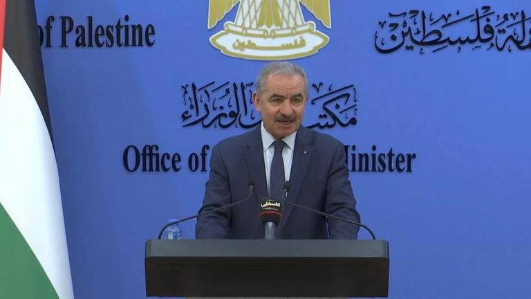 Le Premier ministre palestinien annonce le verrouillage