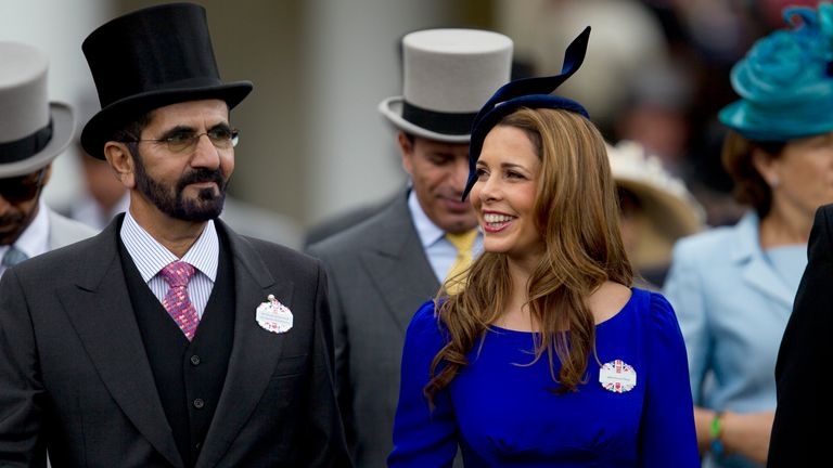 La princesse Haya s'est enfuie au Royaume-Uni en 2019 avec ses enfants après avoir déclaré qu'elle s'était méfiée de ce qui était arrivé à Shamsa et Latifa