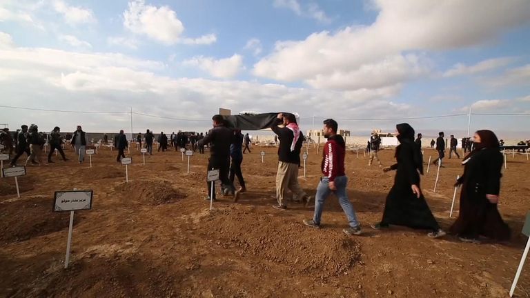 Funérailles yézidies en Irak