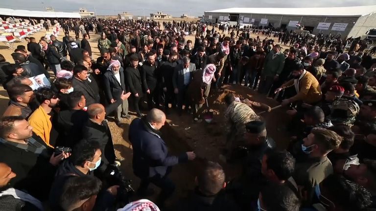 Funérailles yézidies en Irak