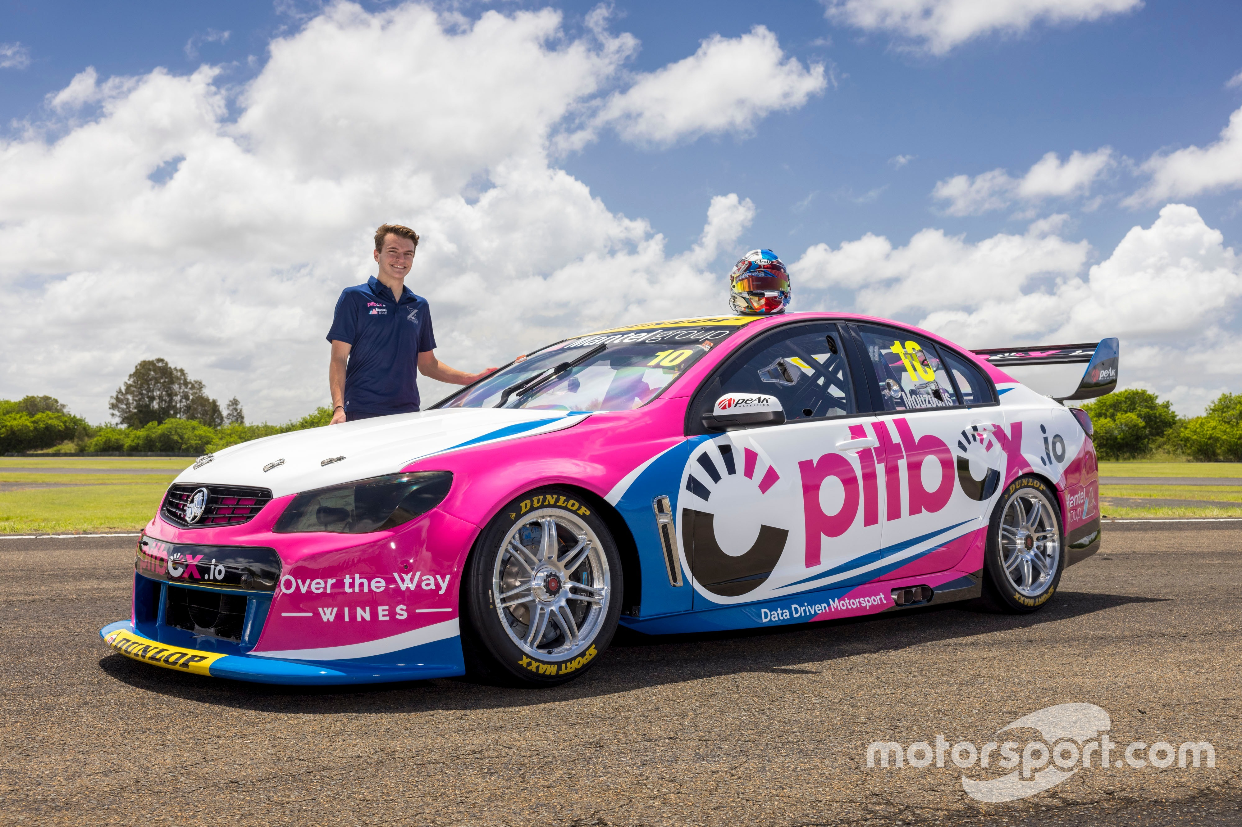 Angelo Mouzouris et son Triple Eight Super2 Holden