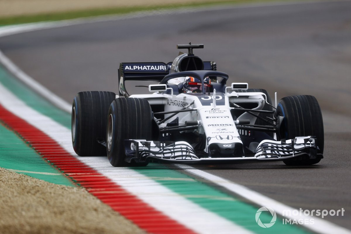 Yuki Tsunoda, Honda Formula Dream Project, teste l'AlphaTauri