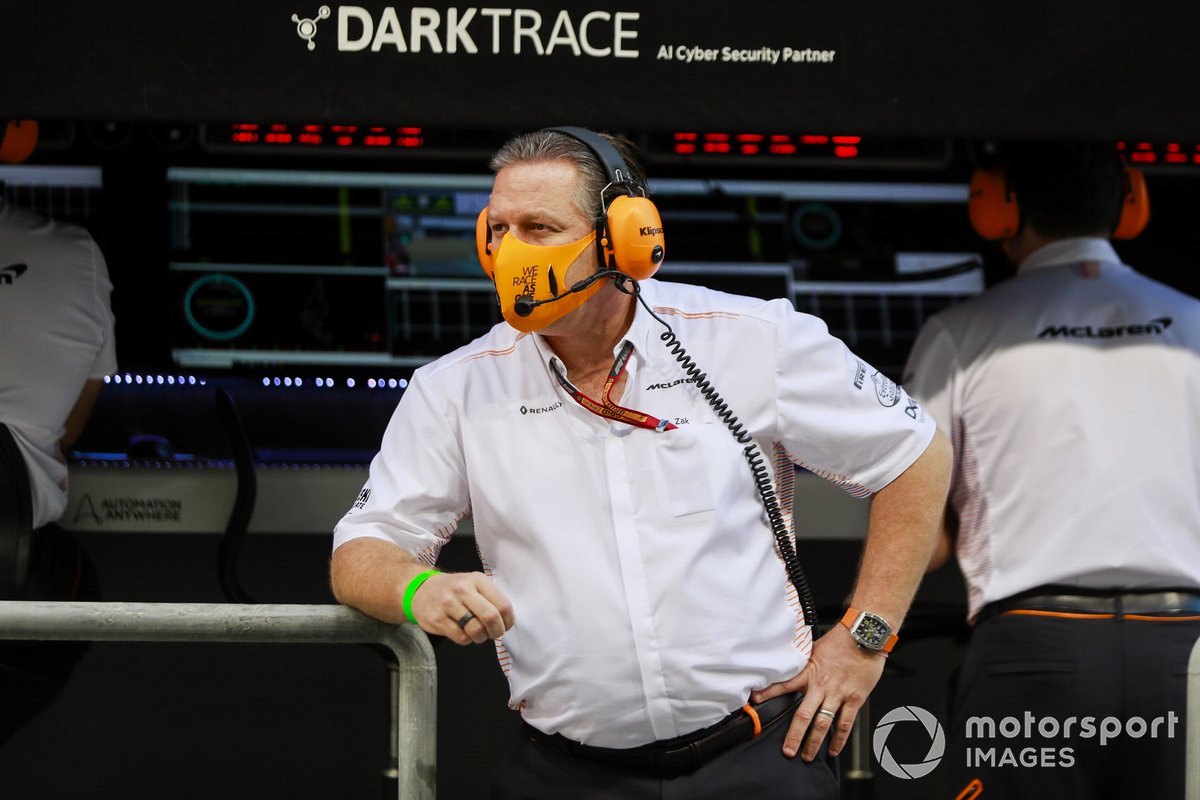 Zak Brown, PDG, McLaren Racing