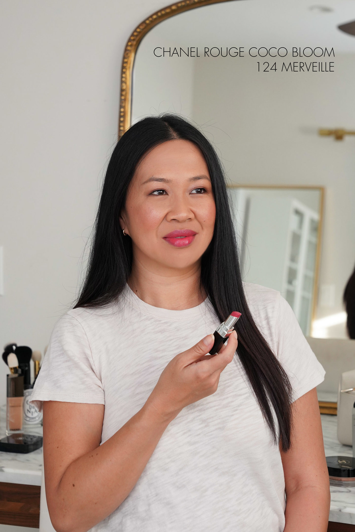 Chanel Rouge Coco Bloom Rouge à Lèvres Hydratant Merveille