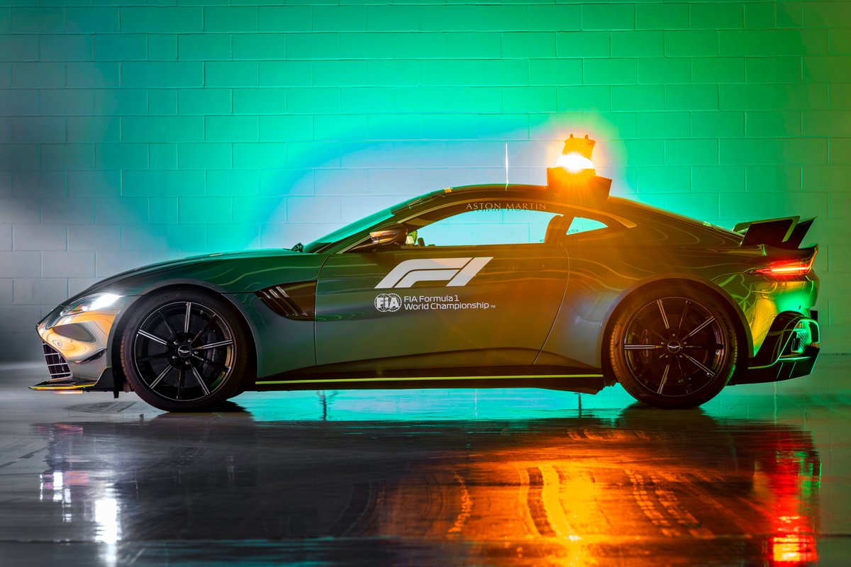 Astonn Martin Voiture de sécurité officielle de la Formule 1
