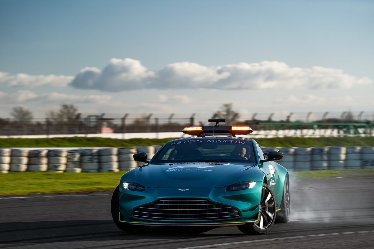 Astonn Martin Voiture de sécurité officielle de la Formule 1
