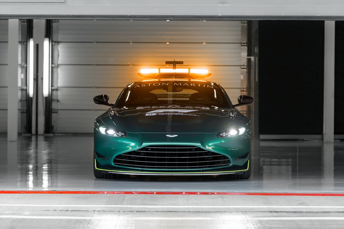 Astonn Martin Voiture de sécurité officielle de la Formule 1