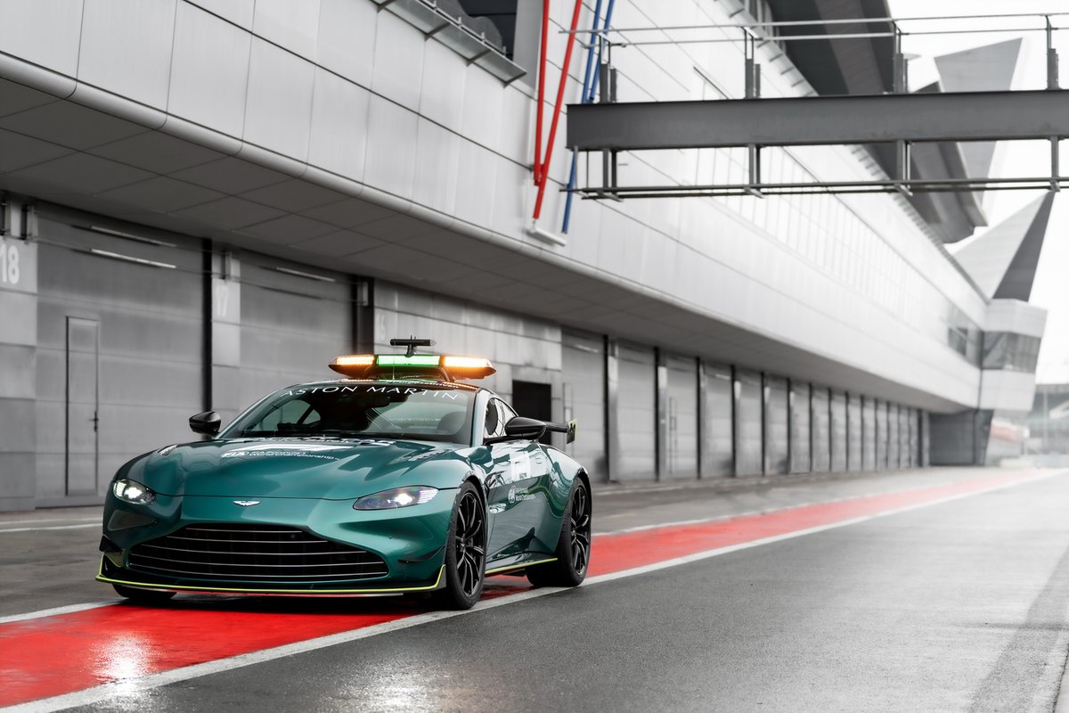 Astonn Martin Voiture de sécurité officielle de la Formule 1
