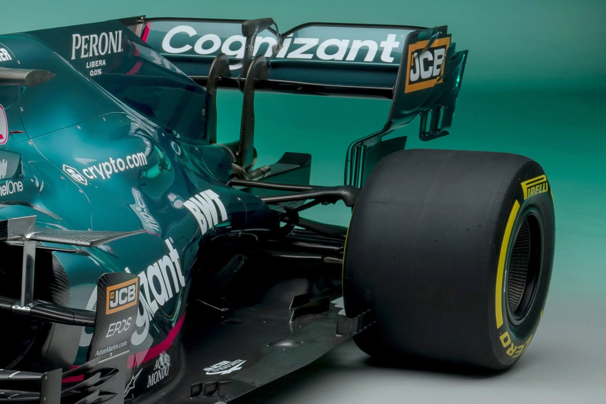 Détail de l'Aston Martin AMR21