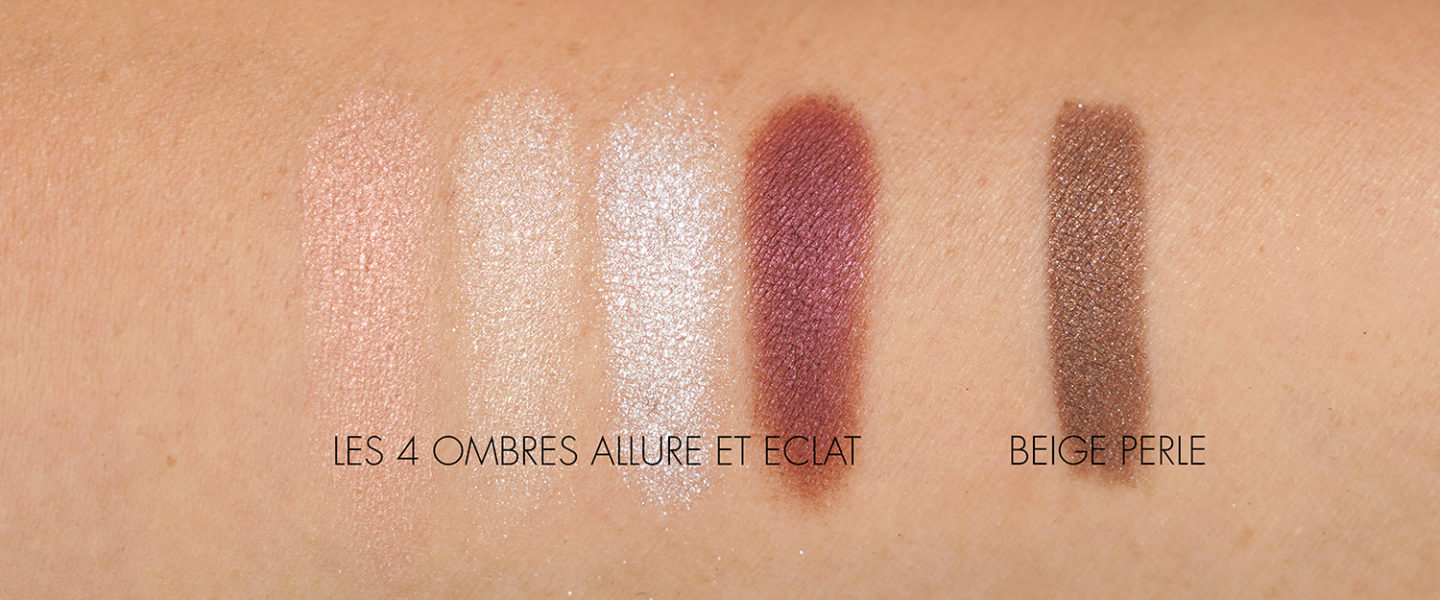 Echantillons Chanel Les 4 Ombres Allure Et Eclat et Stylo Ombre Et Contour Beige Perle