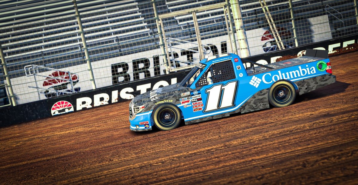 Bubba Wallace, n ° 11 Columbia Sportswear Spencer Davis Motorsport Toyota Tundra