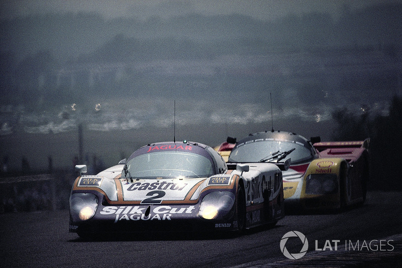 # 2 Jaguar XJR-9LM Advanced: Jan Lammers, Johnny Dumfries, Andy Wallace