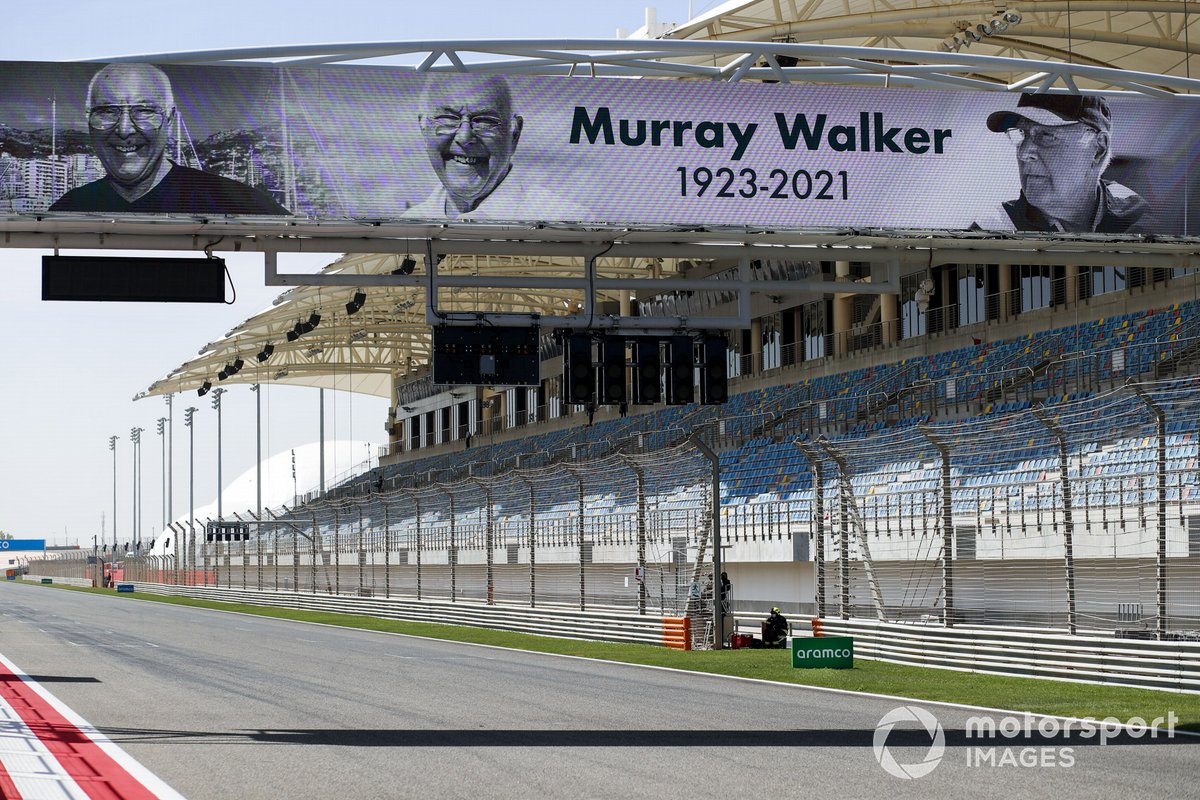 Bannière hommage à Murray Walker