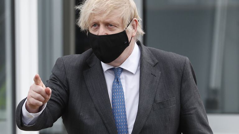 Premier ministre Boris Johnson