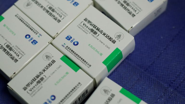 Boîtes de Sinopharm de Chine