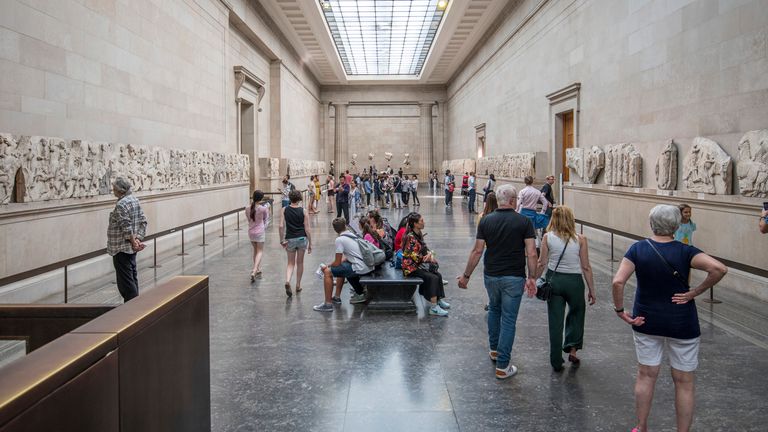 Les billes sont conservées au British Museum
