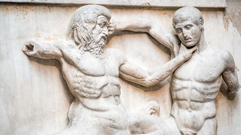 Ils étaient hébergés dans le Parthénon dans la Grèce antique
