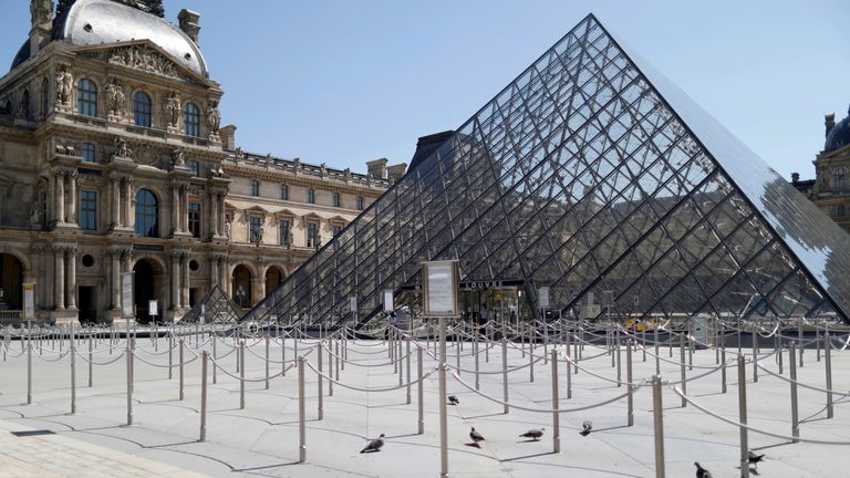 Le musée lui-même reste fermé aux visiteurs en raison de la pandémie et des travaux de rénovation prévus