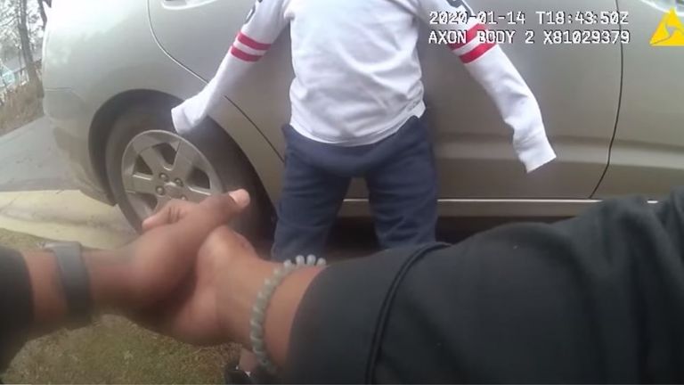 Le garçon de cinq ans s'était enfui de l'école.  Pic: Département de police du comté de Montgomery 