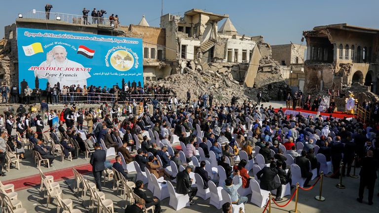 Le pape François à Mossoul - le troisième jour de sa visite historique