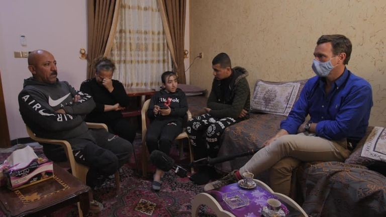 Abu Walid et sa famille